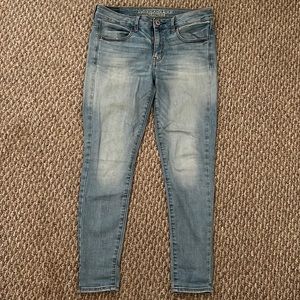 American Eagle Jeggings in medium wash